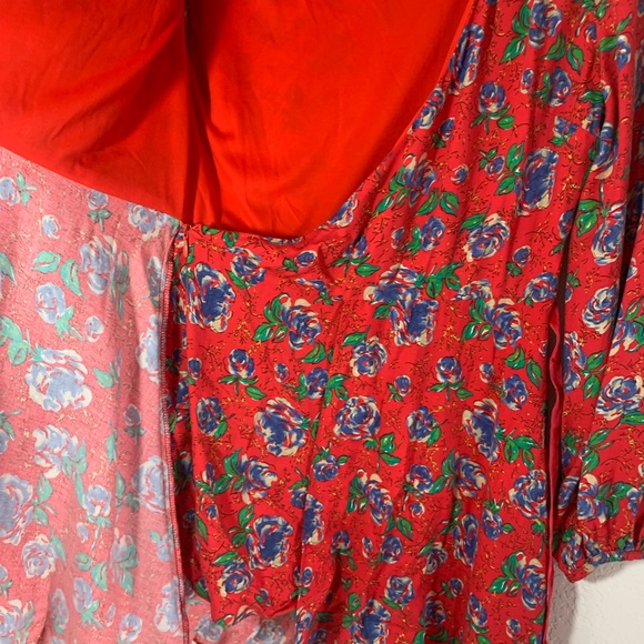 Zara Long pirate sleeved wrap around Romper - Picture 9 of 9